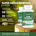 Органический экстракт Moringa oleifera 800 мг на 2 капсулы