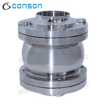 304 and 316 Stainless steel ball type check valve
