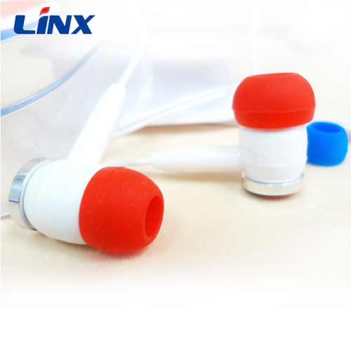 Pabrik Grosir Langsung Fashion OEM Colourful Wired Earphone