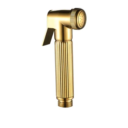 Bathroom Golden Spray Gun Toilet Bidet Set