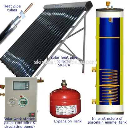 Porcelain enamel tank of split & pressure solar water heater solar water heater parts