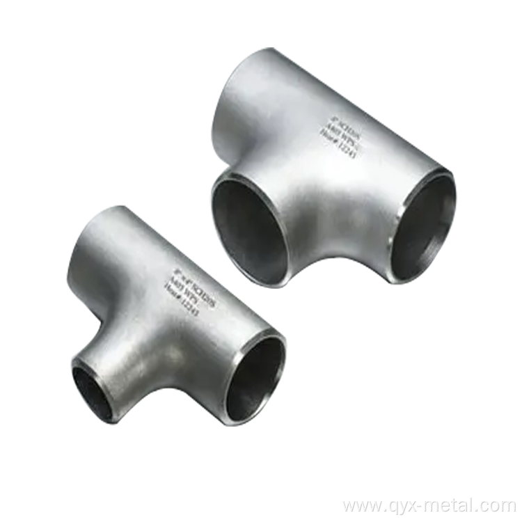 Customized Titanium Alloy Forged Tee Pipe Fittings