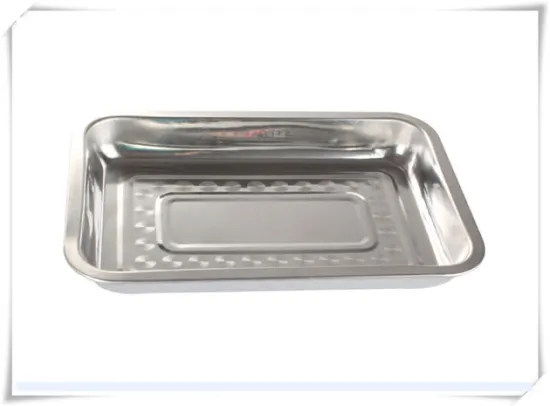 Food Tray, Stainless Steel Tray, Household Utensil