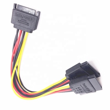 SATA Male to Female Power Extension Cable 18AWG