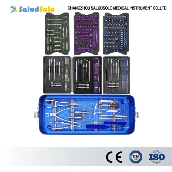 Mini Fragment Locking Plate Instrument Set