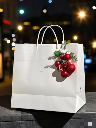 Fantasy Christmas Colorful Bag