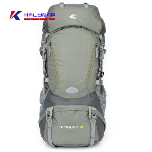 60L Waterproof Lightweight Hiking Backpack with Rain Cover