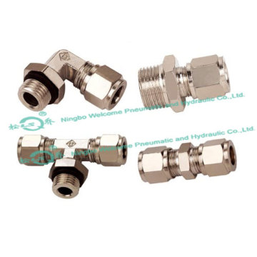 JKG High-Strength Cutting Ferrule Tube Fitting(Brass)