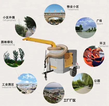 High Power Garden Leaf Blower for Fallen Leaves