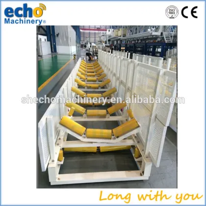 steel conveyor roller for conveying equipment system in crushing recycling machinery equipment plant