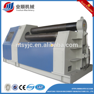 stainless steel hydraulic plate rollers machine W12-40x2000
