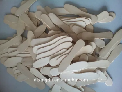75mm Wooden Ice Cream Spoons in Bundle for The Ice Creams