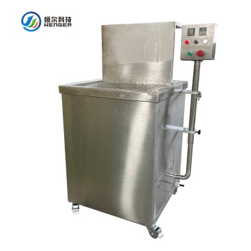 Warmwaterdiptank krimp verpakkingsmachine voor vlees