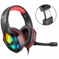 Casque de jeu RVB filaire pour PS4