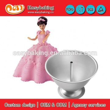 Fondant cake topper princess doll petite aluminum cake mold