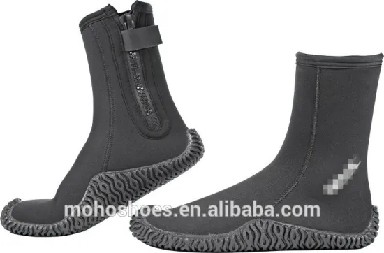 Neoprene fishing diving boot with zipper /wading boots
