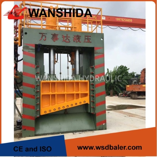 Tesoura de pórtico 8000kN para corte de aço pesado