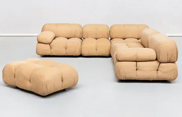 Modern Mario Bellini L Shape Modular Sofa