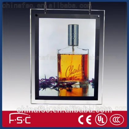 LED advertising light box display stand