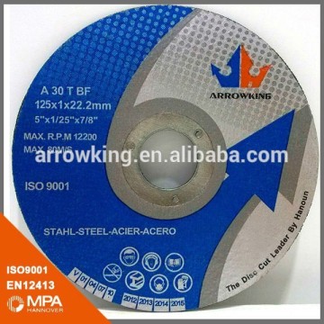 5\'\' super thin flat cut off wheel for metal
