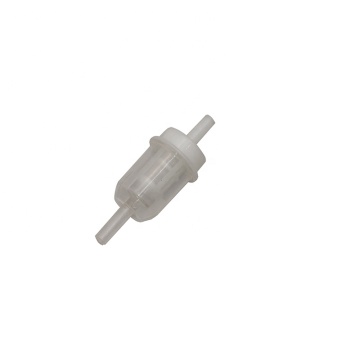 High Performance White Plastic Three Wheeler Motorcycle Parts - Fuel Gasoline Filter