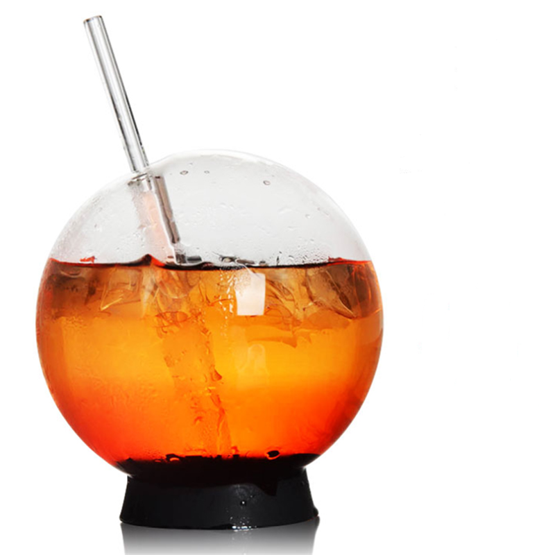 Pahar de sticlă de cocktail sigur pentru mașina de spălat vase și cuptorul cu microunde
