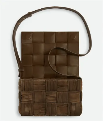 Fashionable Suede Leather Camera Crossbody Bag