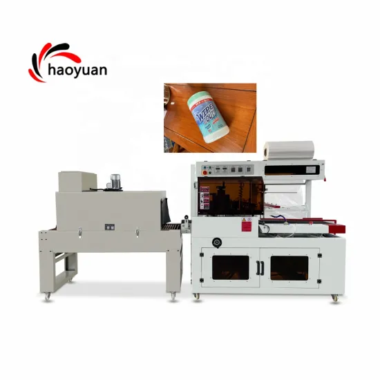 Haoyuan HY-450 Automatic Pizza Shrink Film Tunnel Wrap Machine