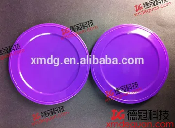 128 mm Tin Can Plastic Flat Lid/Cap