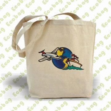Canvas/Bamboo Grocery Bag, Customized Colors, Sizes and Logos are Accepted
