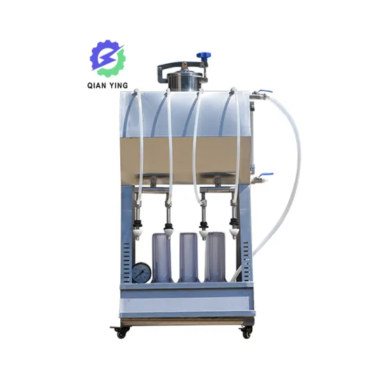 4-Head Semi-Automatic Plastic Bottle Filter Filling Machine for Beverages
