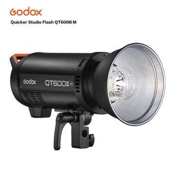 Godox QT600III 600W High Speed Sync Studio Flash with 40W LED Modeling Lamp