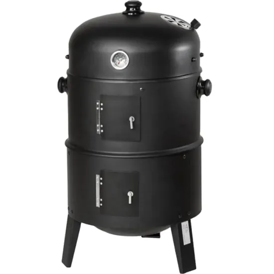 Hot selling 3 In 1 Smokeless Large Charcoal Barbecue Grill Smoker Grill Outdoor Barrel Vertical Charcoal BBQ Grill