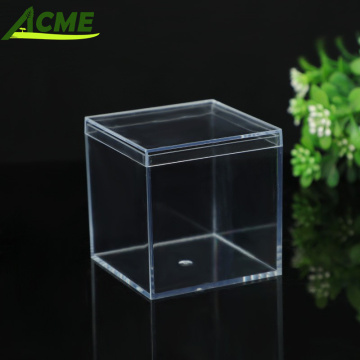 Custom Clear Acrylic Display Box with Sliding Lid for Card Boosters and Jelly Displays