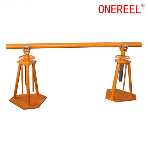 Simple Large Capacity Hydraulic Conductor Reel Stands