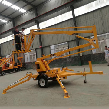 8-20m Trailer na na-mount ang Towable Boom Lift