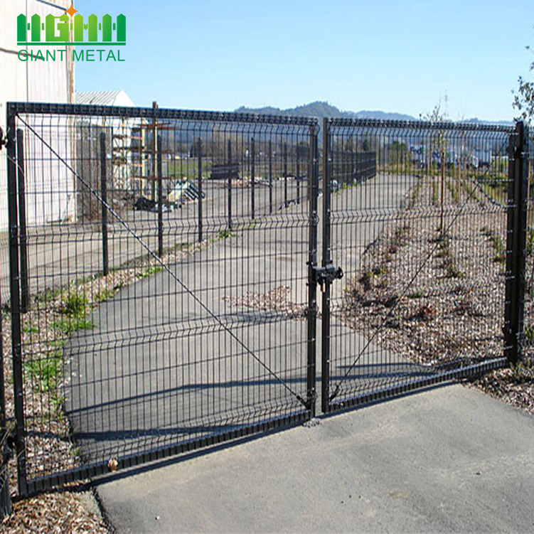 Good Quality PVC Coated Welded Gate Fence