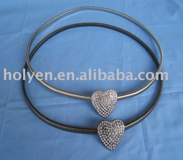 rhinestone belts,metal belts,ladies belts,fashionable accessories