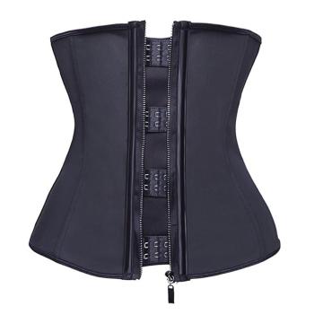 Groothandel froulju fitness waist Trainer korset mei rits