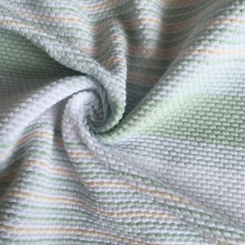 Viscose rayon Jacquard 3D fabric