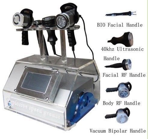 Rf Vacuum Ultrasonic Cavitation Slimming Machine For Lymphatic Drainage
