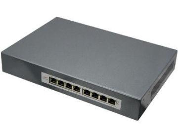 120 Watts 8 Port Poe Ethernet Switch , Ieee 802.3af 24 Gbps Power Over Ethernet