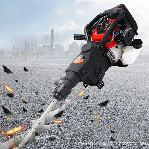 Multi-functional 2-Stroke Gasoline Concrete Crushers: Versatile Rock Drilling and Impact Drills for Various Applications