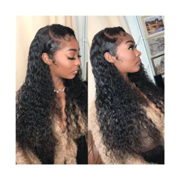 Cheap Transparent Lace Frontal Wig For Women Wet And Wavy Brazilian Virgin Human Hair Water Wave Hd Full Lace Front Wig Vendor