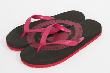 Red Flip Flops