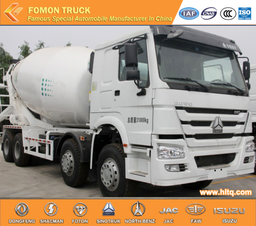 यूरो 2 18m3 8x4 SINOTRUK मिक्सर ट्रक गर्म बिक्री