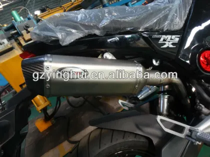 Exhaust muffler system for PGM F1