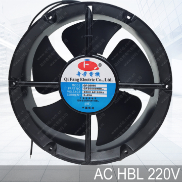 Industrial axial tunnel ventilating fan 220V 200mm