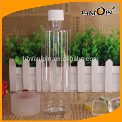 450ml PET Mineral Water Bottle Juice Bottle Plastic Voss Bottle