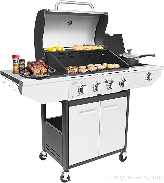 Grill a gas di proposta per barbecue per outdoor 4 Burener BURENER